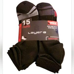 Socks Men Cushioned Quarter Athletic Lightweight Quick Dry Ankle New